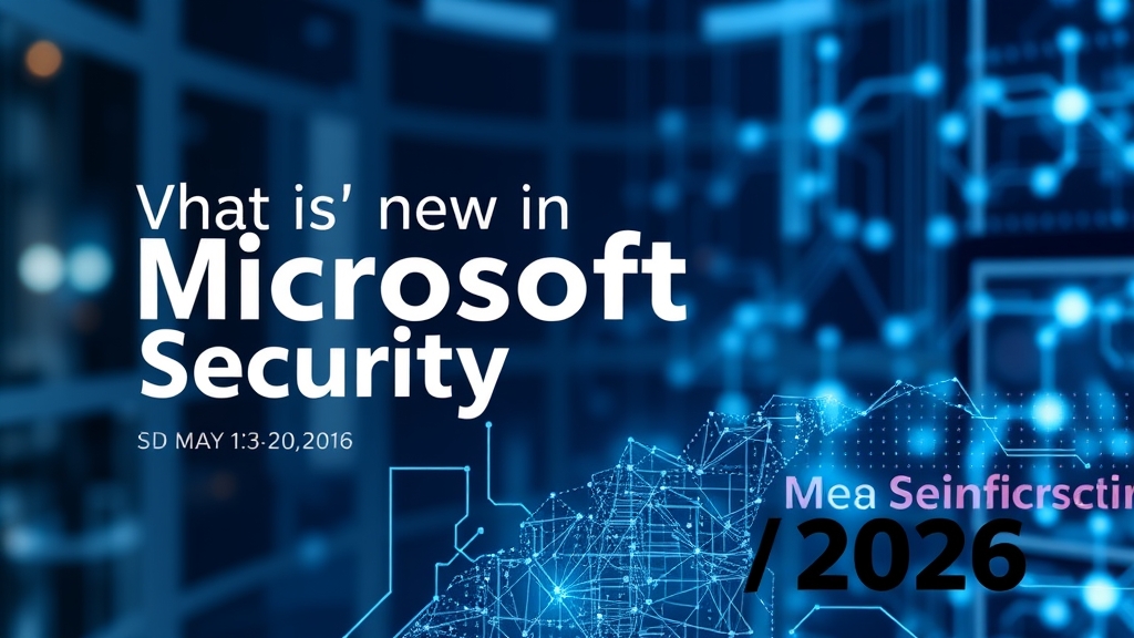 What’s new in Microsoft Security: May 2026